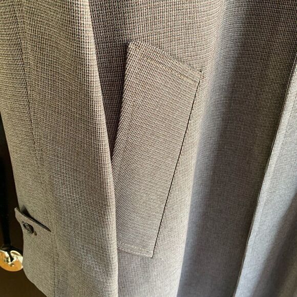 Men’s Trench Dress Coat by Casualcraft 42 R Like New - Picture 5 of 7